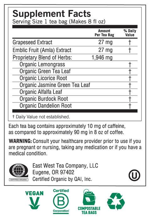 Yogi Teas Green Tea Super Antioxidant 16 bags