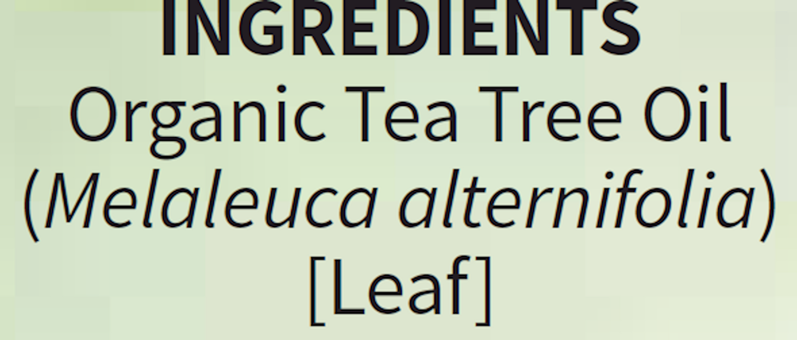 Garden of Life Tea Tree Organic Essential Oil .5 fl oz