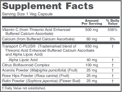 Protocol For Life Balance ProtoSorb  C 500 100 vcaps