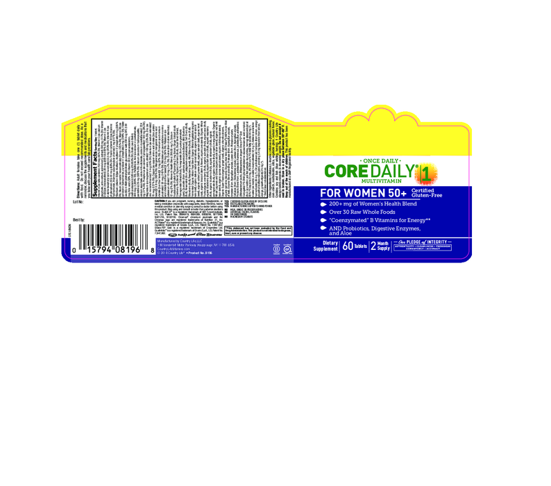 Country Life Core Daily 1 Women's 50+ 60 tabs